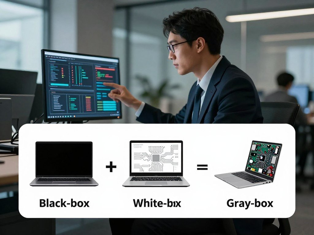 black-box white-box gray-box testing scope